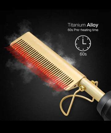 2-in-1 Heated Styling Comb