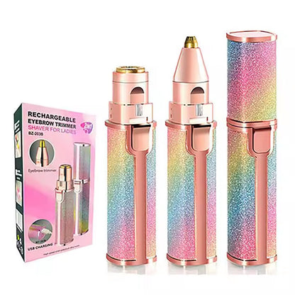 2-in-1 Brow &amp; Facial Trimmer