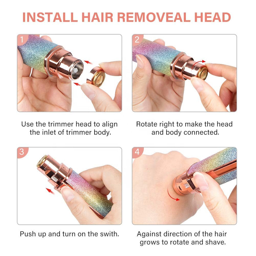 2-in-1 Brow &amp; Facial Trimmer
